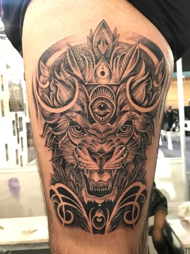Roar in Ink: The Power and Pride of a Lion Tattoo
